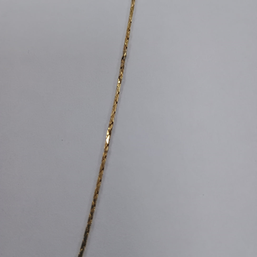 CADENA ORO 14 K 3,20 GRMS (SEMINUEVO)