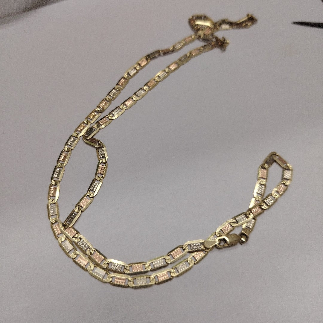 CADENA ORO,ORO COMBINADO 14 K 13,20 GRMS (SEMINUEVO)