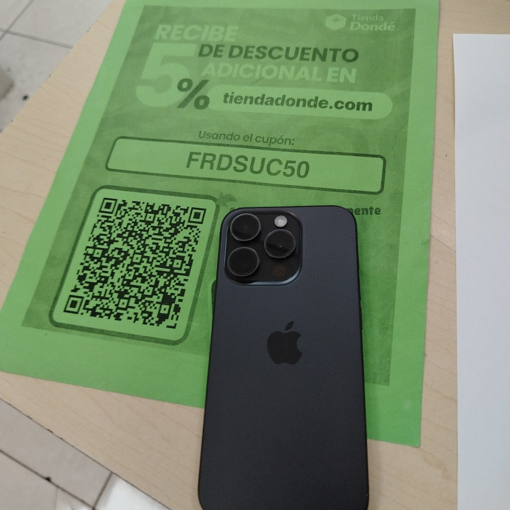 CELULAR APPLE IPHONE 15 PRO A3101 128 GB 8 GB RAM (SEMINUEVO)