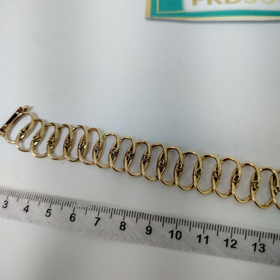 PULSERA ORO 14 K 18.9 GRMS (SEMINUEVO)