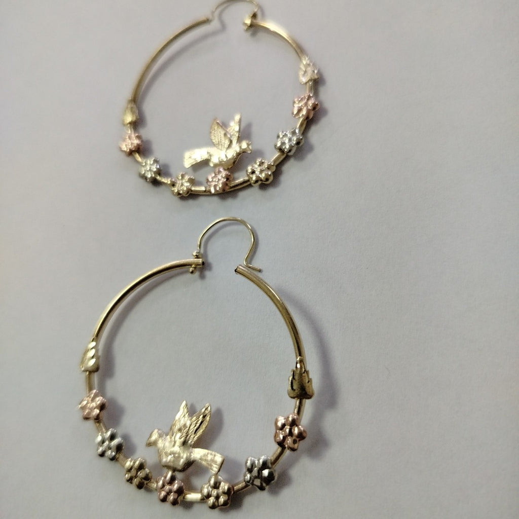 ARRACADAS PAR ORO 10 K 5,50 GRMS (SEMINUEVO)