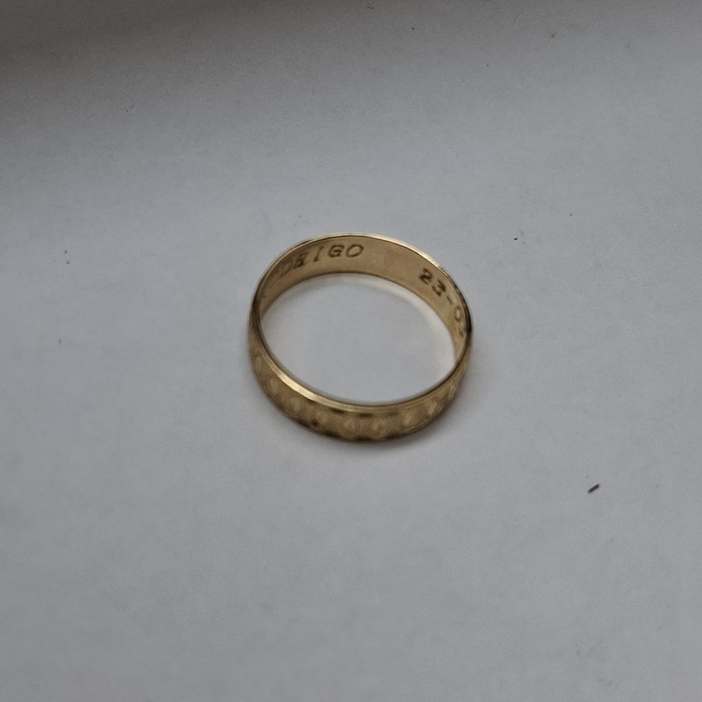 ARGOLLA ORO 10 K 2.5 GRMS (SEMINUEVO)