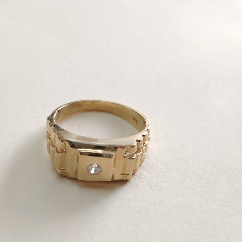 ANILLO ORO 14 K 6,60 GRMS (SEMINUEVO)