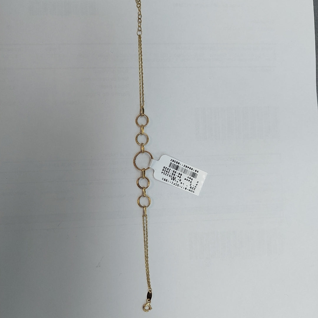 PULSERA ORO 14 K 2.4 GRMS (SEMINUEVO)