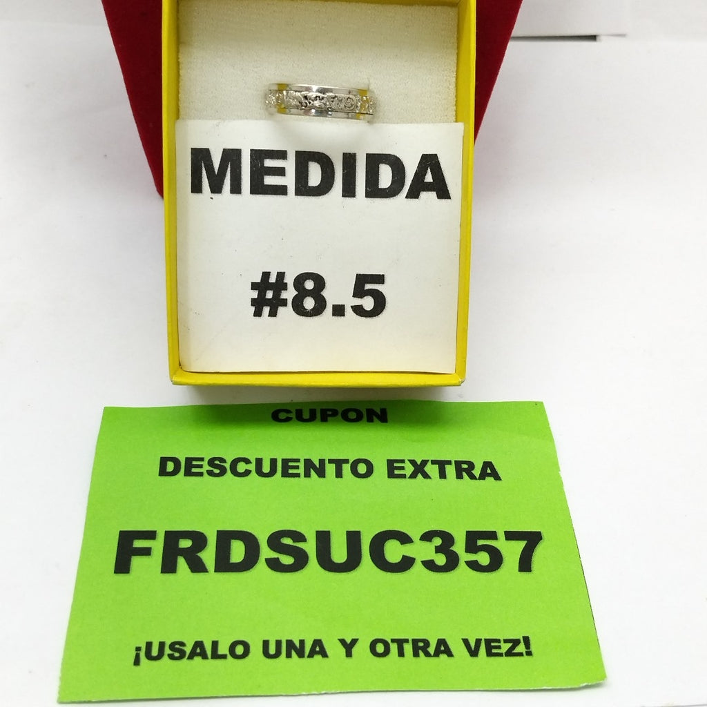 ARGOLLA ORO,ORO BLANCO 14 K 7,40 GRMS (SEMINUEVO)