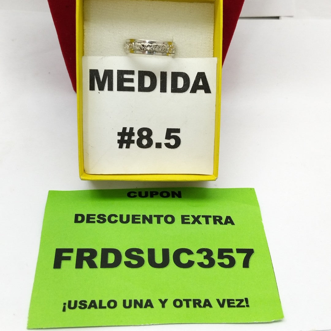 ARGOLLA ORO,ORO BLANCO 14 K 7,40 GRMS (SEMINUEVO)