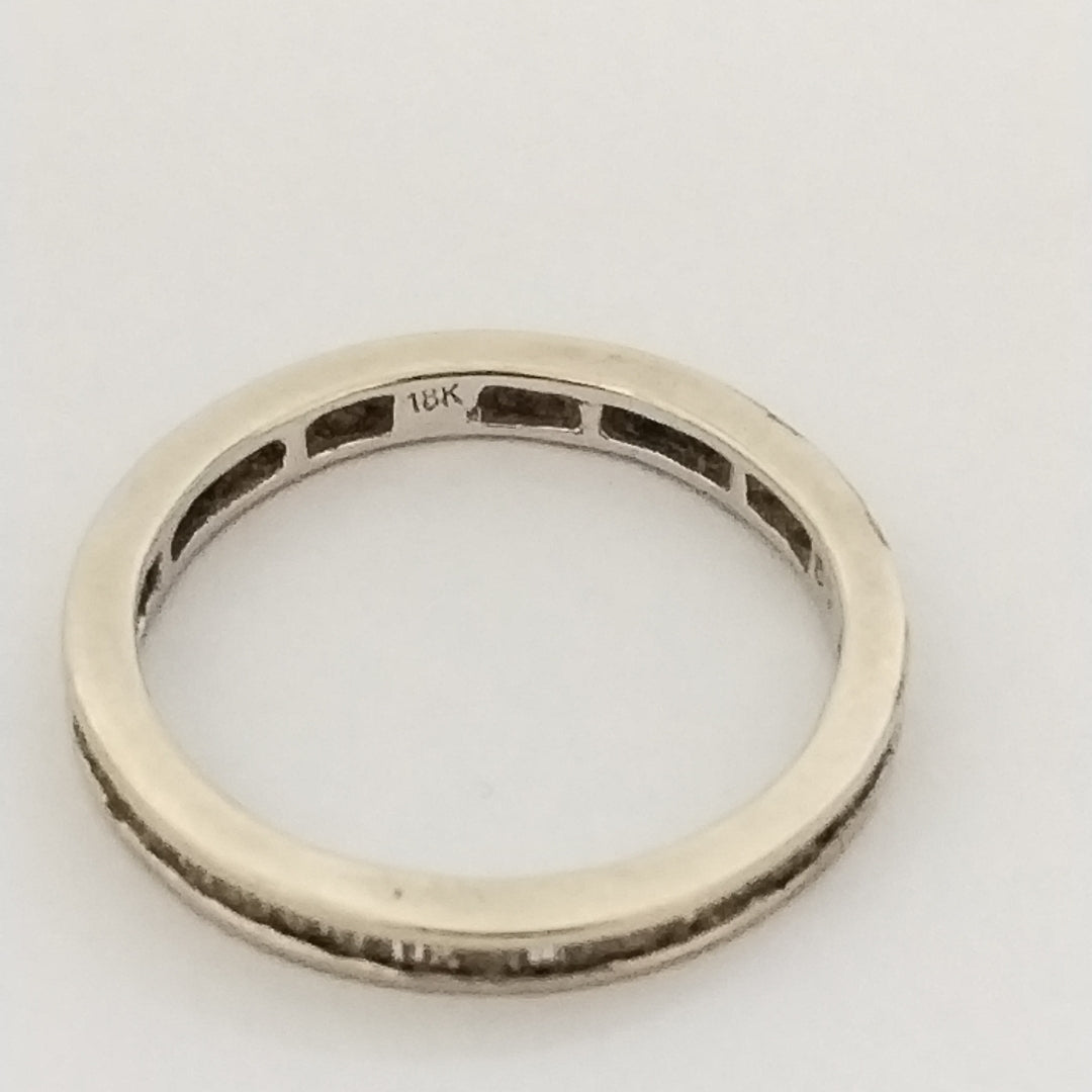 ANILLO ORO BLANCO 18 K 2,00 GRMS (SEMINUEVO)