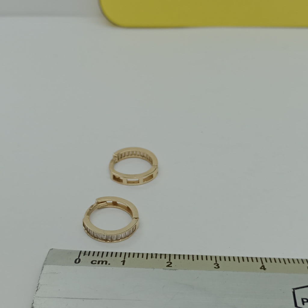 ARRACADAS PAR ORO 14 K 1,90 GRMS (SEMINUEVO)