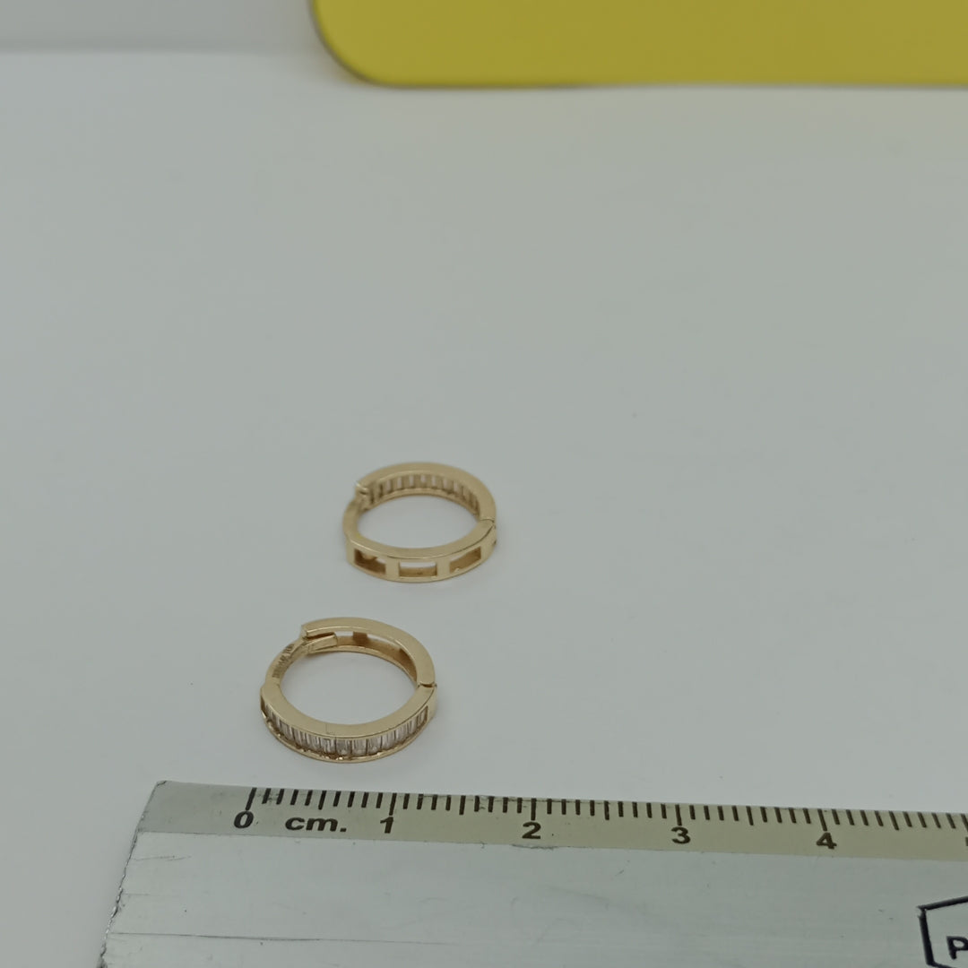 ARRACADAS PAR ORO 14 K 1,90 GRMS (SEMINUEVO)
