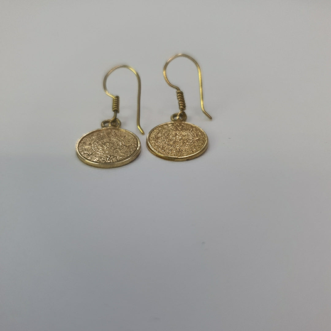 ARETES PAR ORO 14 K 3,30 GRMS (SEMINUEVO)