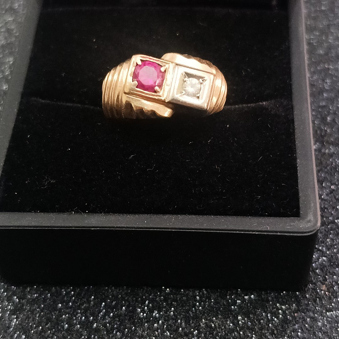 ANILLO ORO 10 K 6,30 GRMS (SEMINUEVO)