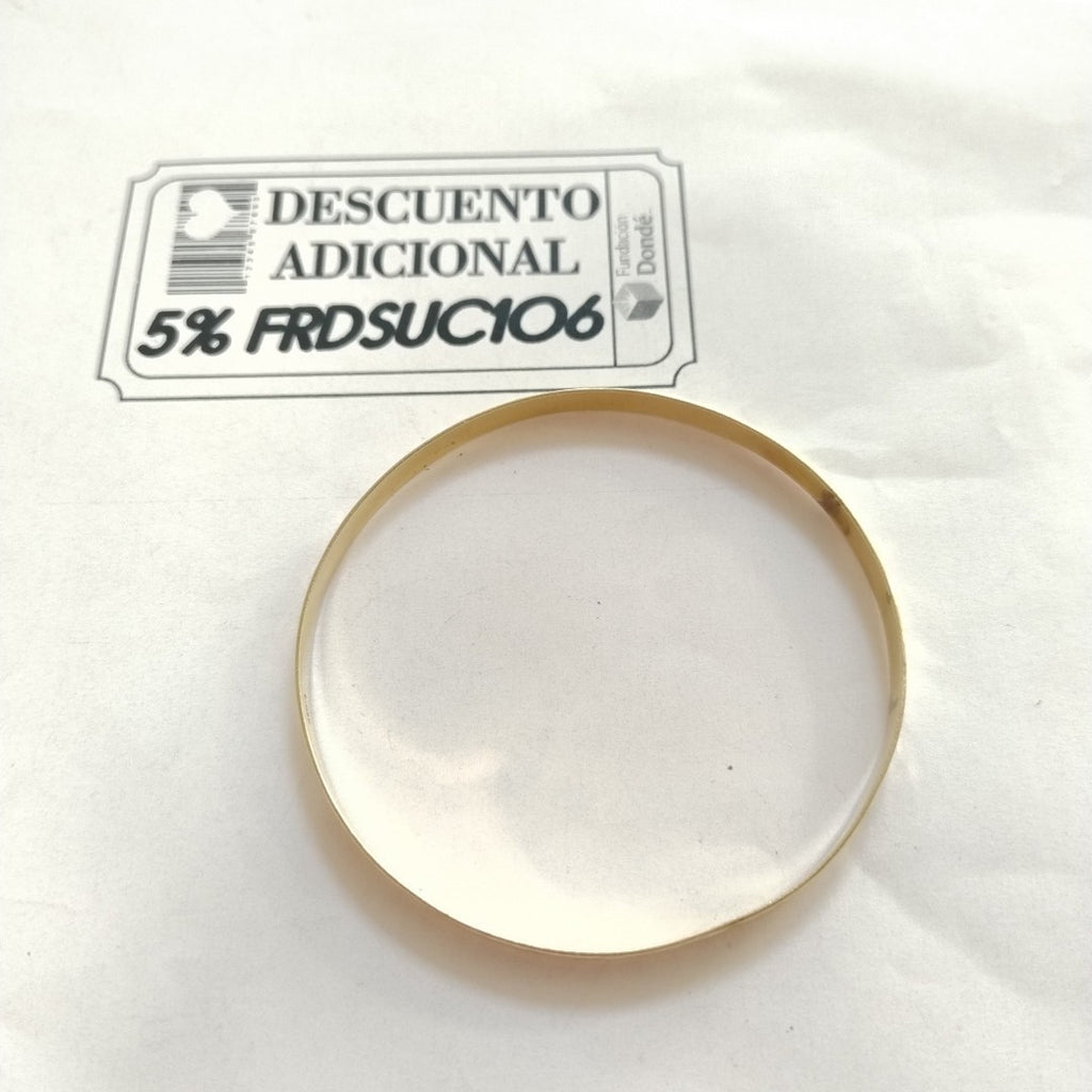 PULSERA RIGIDA ORO 10 K 8.8 GRMS (SEMINUEVO)