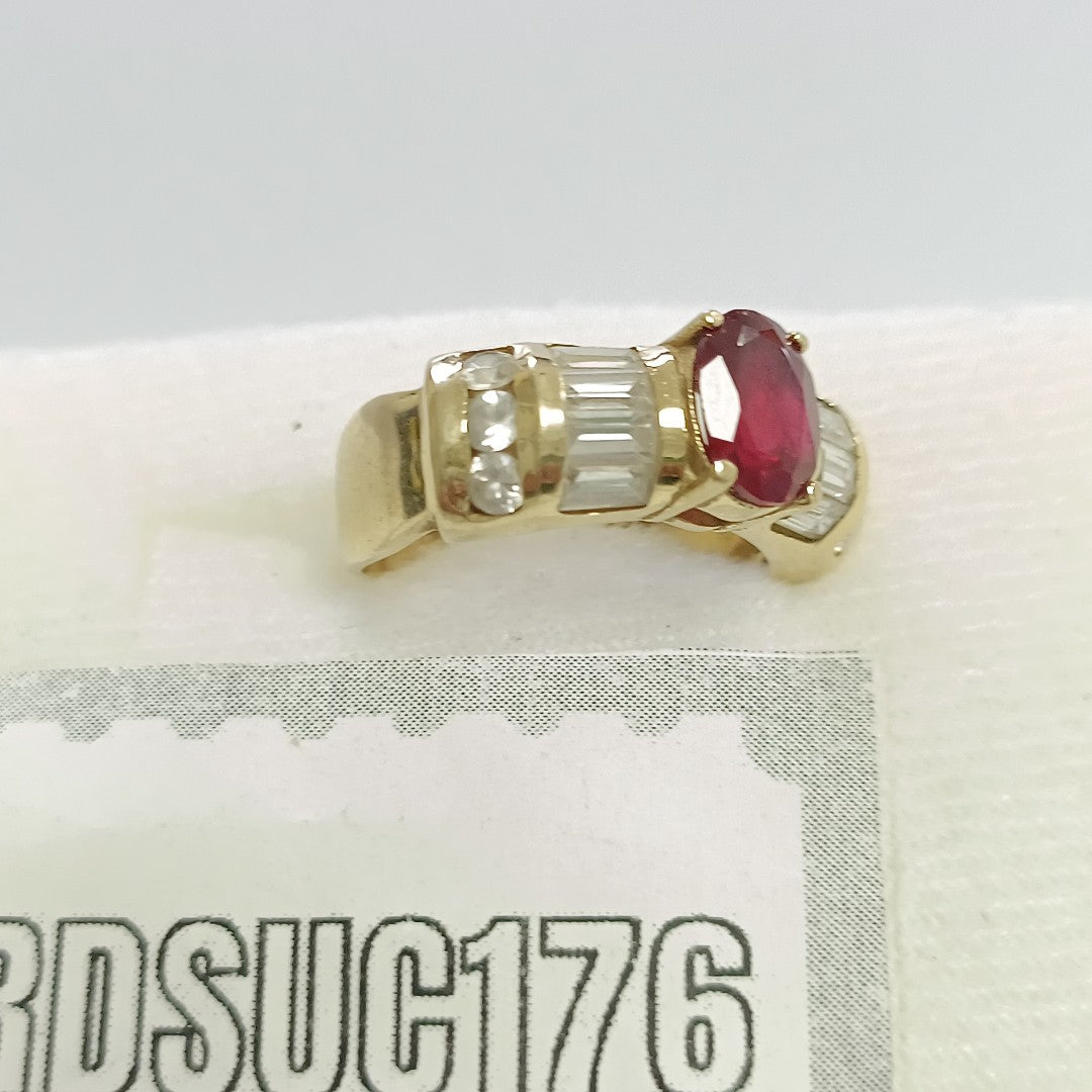 ANILLO ORO 14 K 6,30 GRMS (SEMINUEVO)