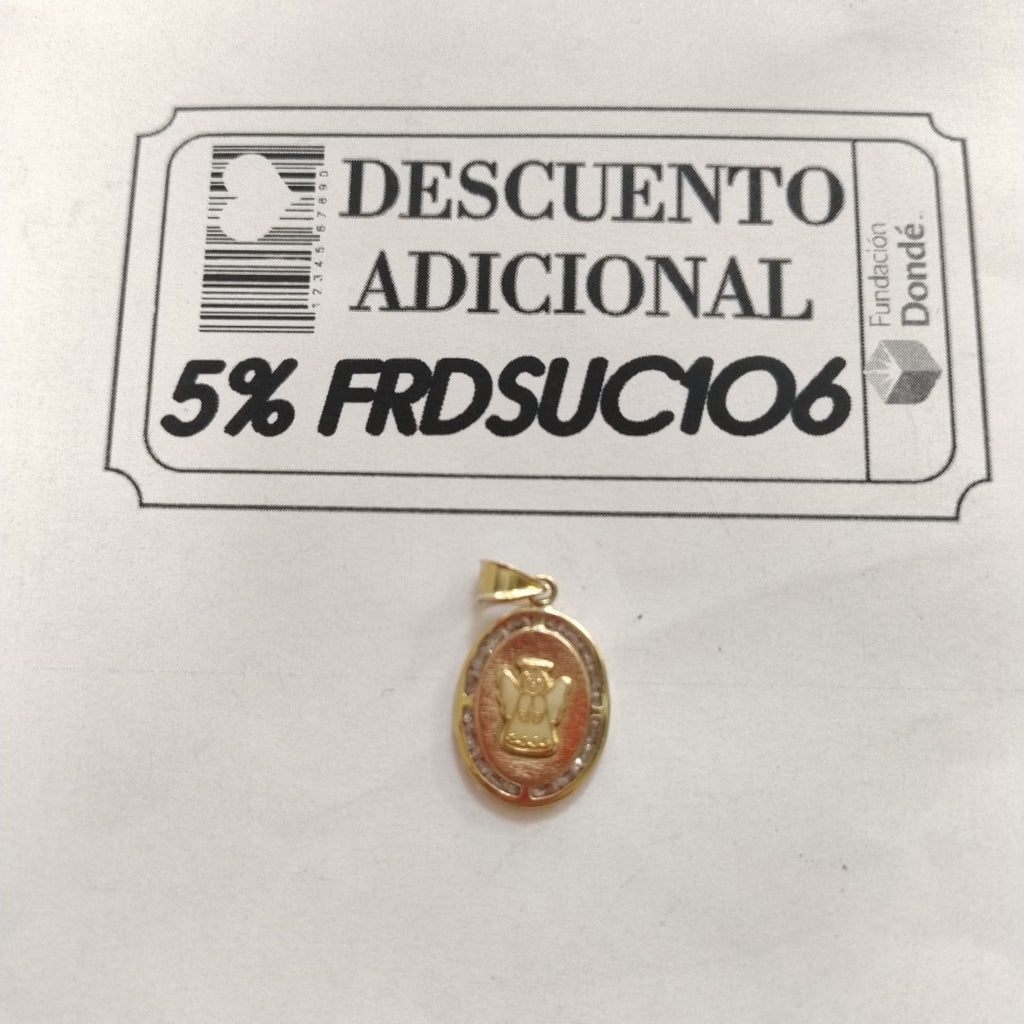 MEDALLA RELIGIOSA ORO 8 K 1.2 GRMS (SEMINUEVO)