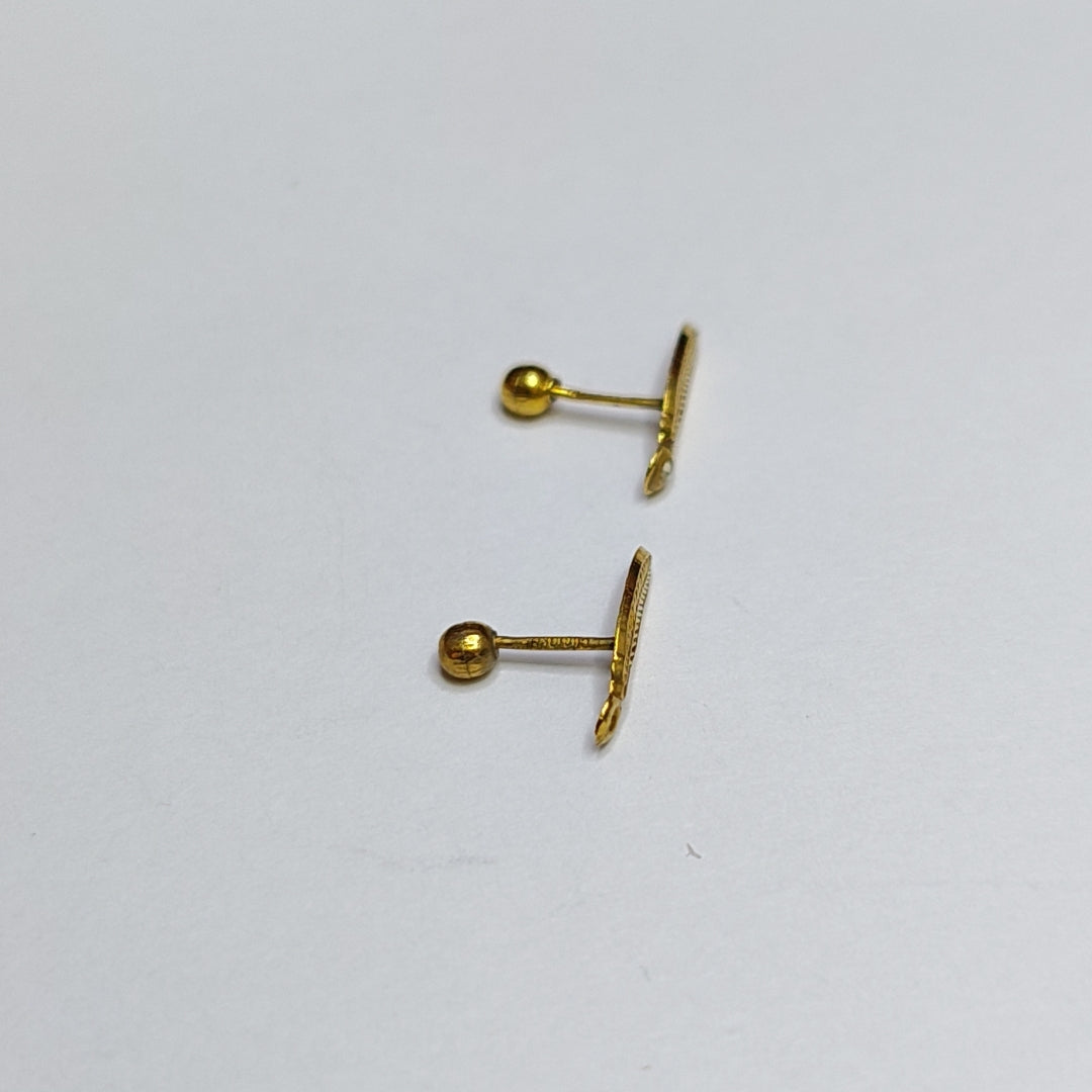 ARETES PAR ORO 10 K 0.2 GRMS (SEMINUEVO)
