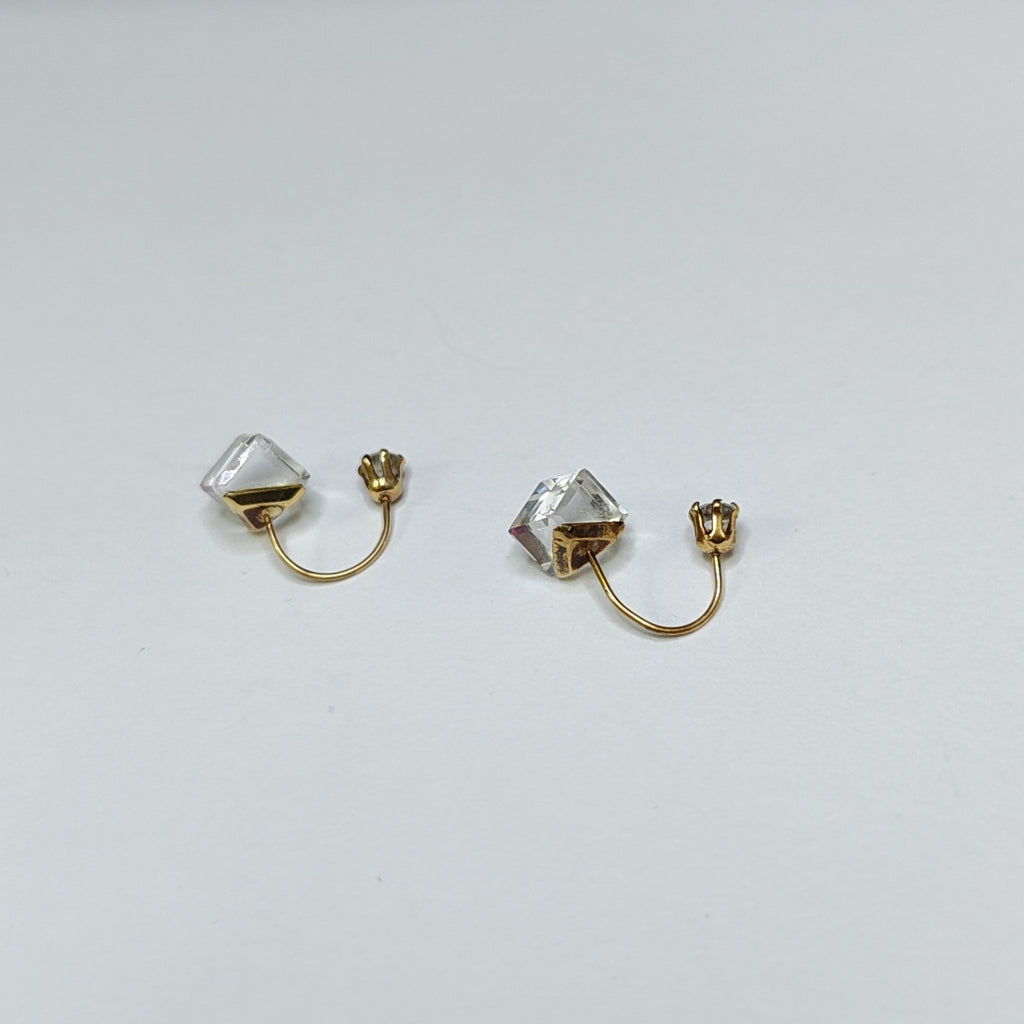 ARETES PAR ORO 14 K 1.7 GRMS (SEMINUEVO)