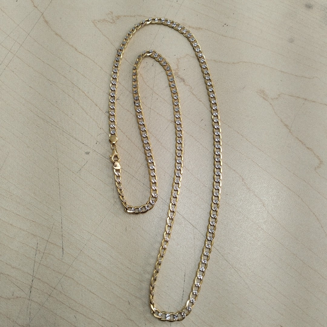 CADENA ORO, RODIADO 14 K 10.1 GRMS (SEMINUEVO)