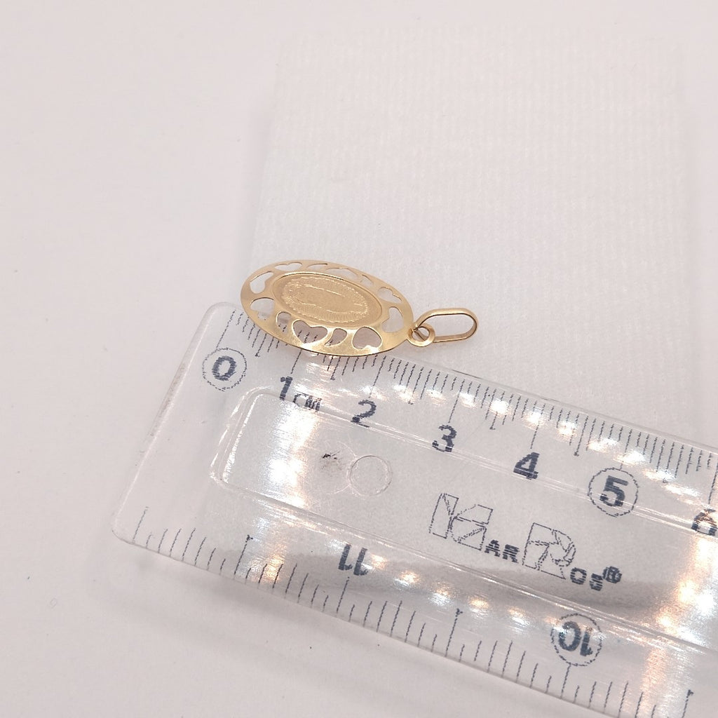 MEDALLA RELIGIOSA ORO 14 K 1 GRMS (SEMINUEVO)