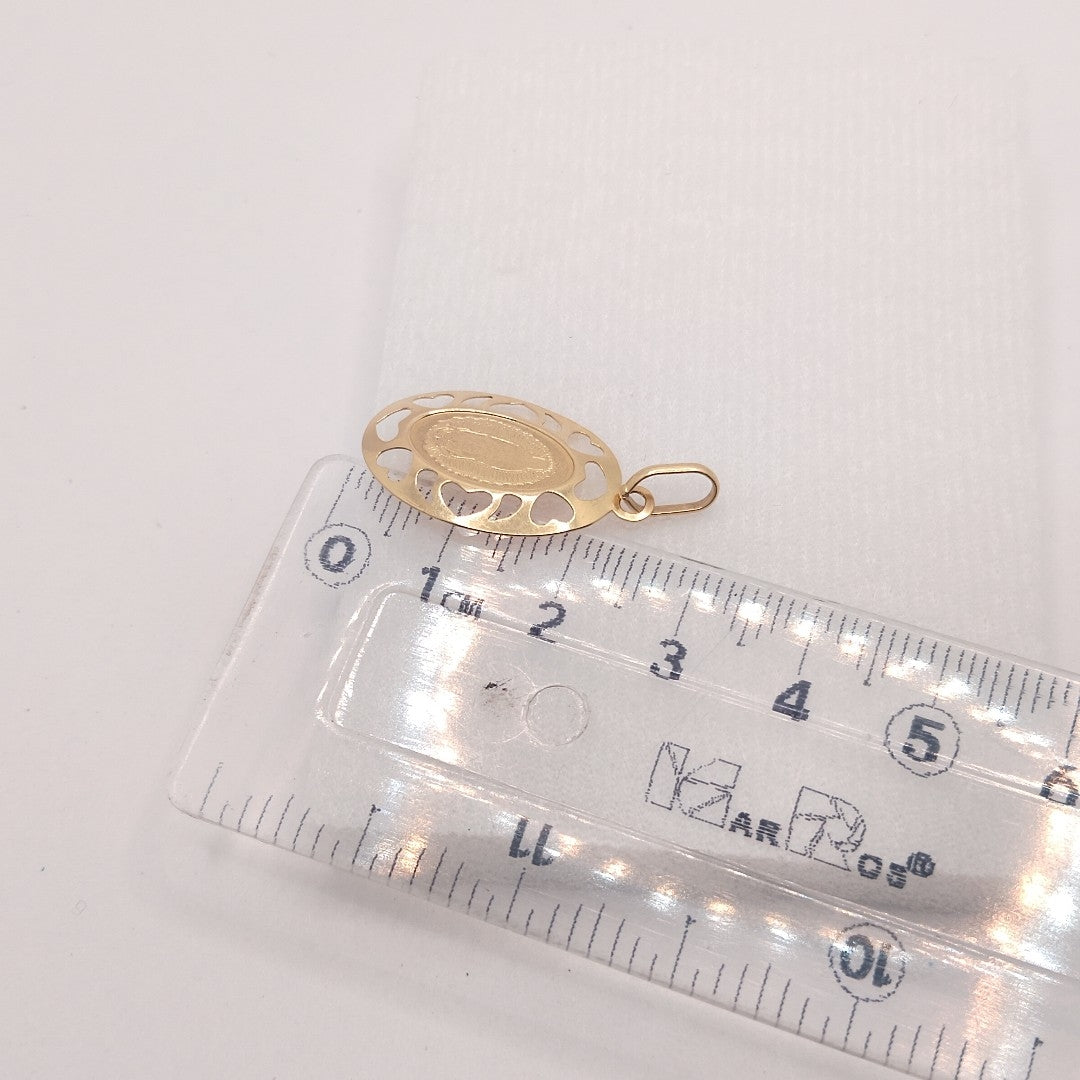MEDALLA RELIGIOSA ORO 14 K 1 GRMS (SEMINUEVO)