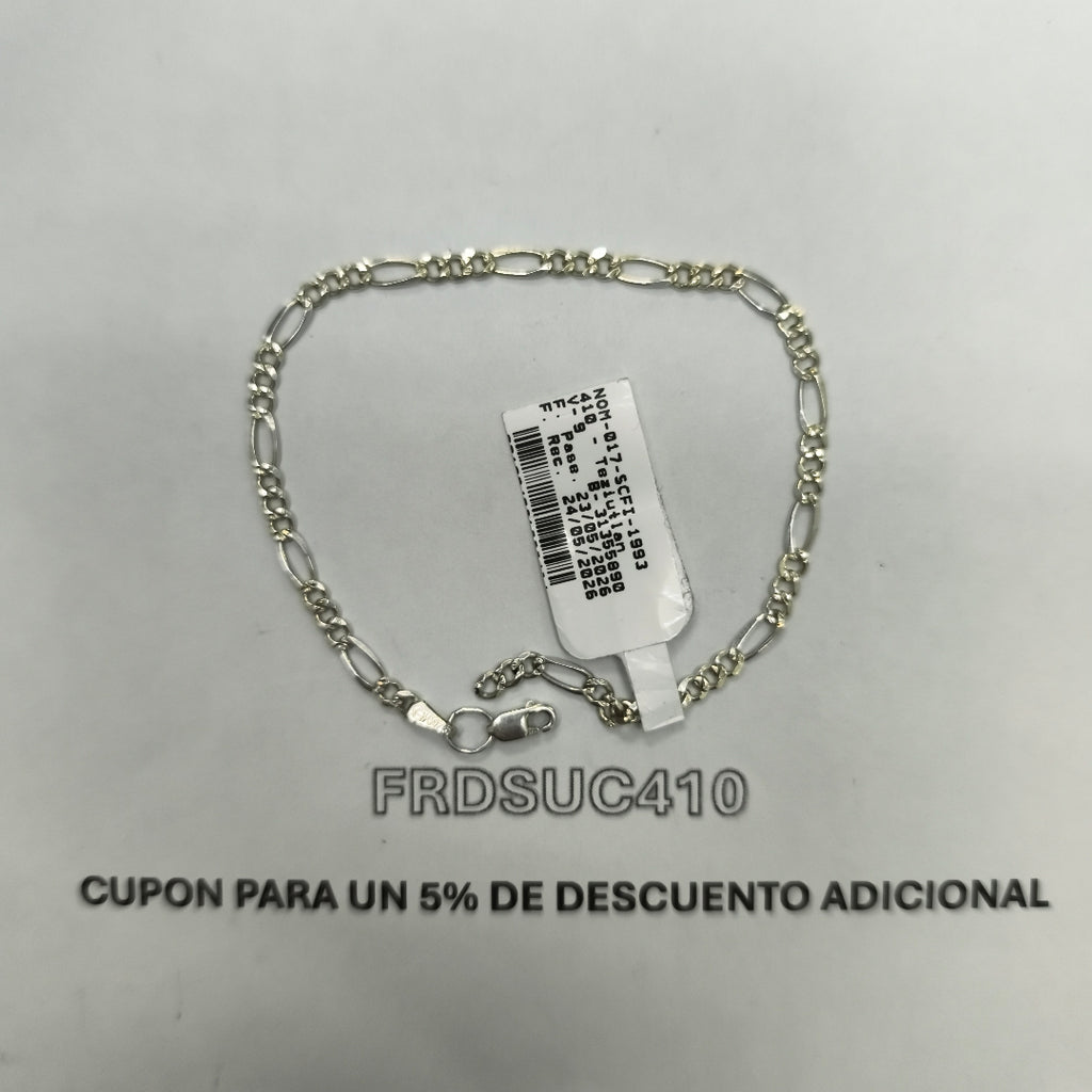 PULSERA PLATA 2.9 GRMS (SEMINUEVO)