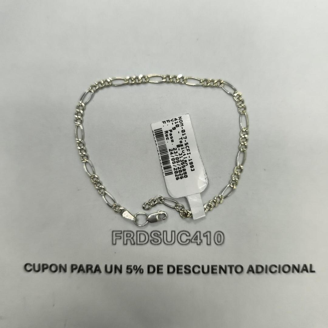 PULSERA PLATA 2.9 GRMS (SEMINUEVO)