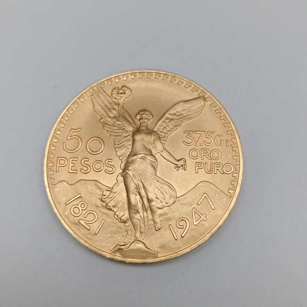 K1 41.6 GRMS 21 K IDENTIFICACIÓN MONEDA NOMINATIVA MONEDAS PESOS 50 PESOS (SEMINUEVO)