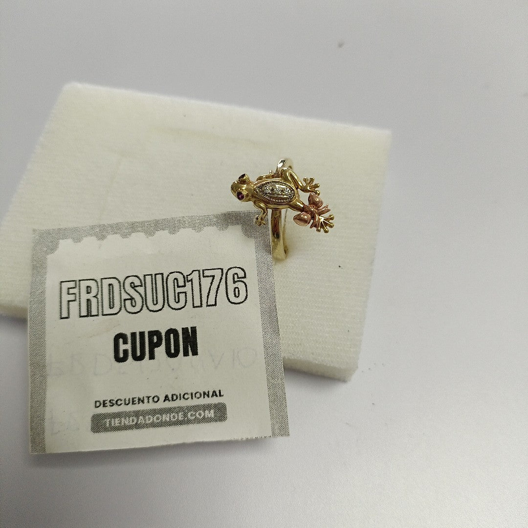 ANILLO ORO 10 K 3,60 GRMS (SEMINUEVO)