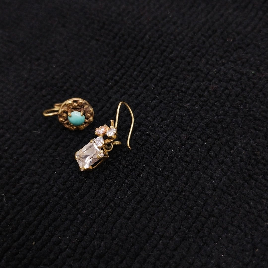 ARETES PAR ORO 10 K 1.2 GRMS (SEMINUEVO)