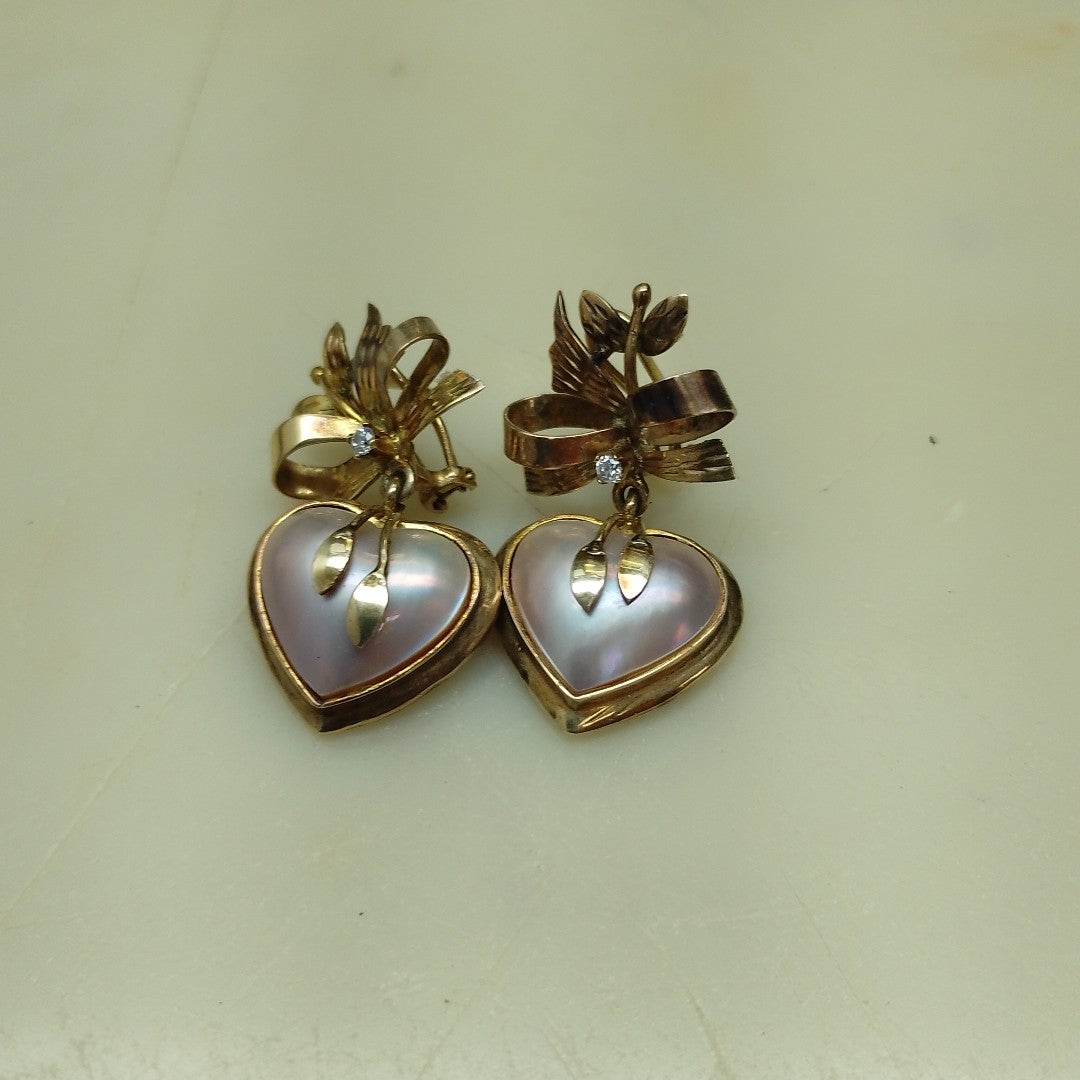 ARETES PAR ORO 8 K 11.5 GRMS (SEMINUEVO)