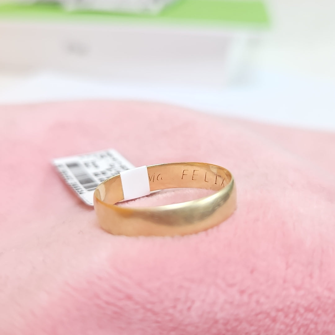ARGOLLA ORO 14 K 2,50 GRMS (SEMINUEVO)