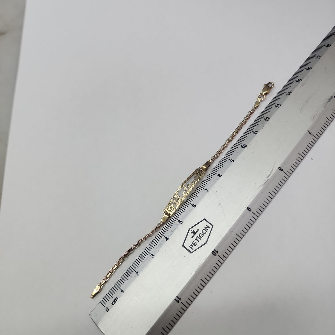 ESCLAVA ORO 10 K 2.4 GRMS (SEMINUEVO)