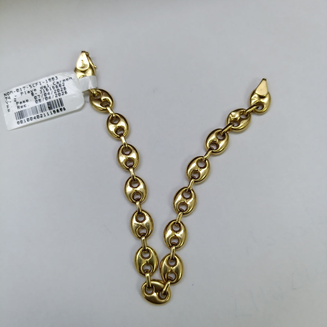 PULSERA ORO 18 K 6.9 GRMS (SEMINUEVO)