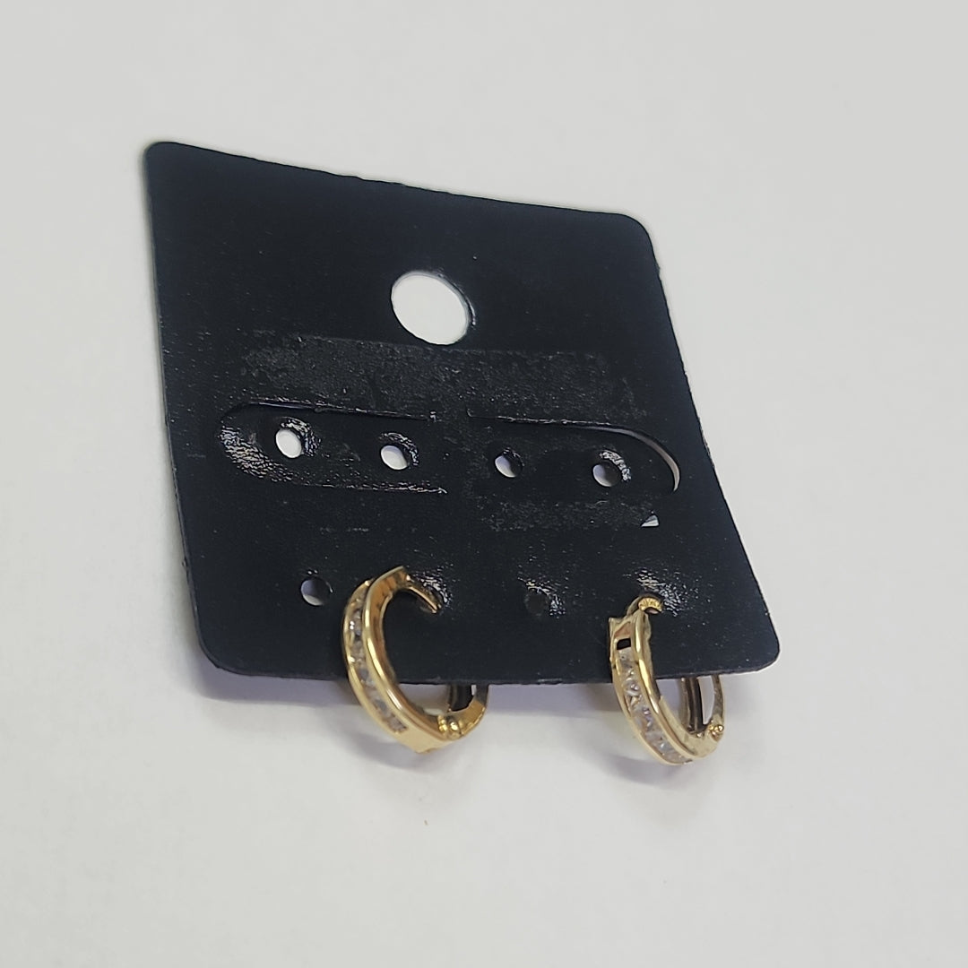 ARRACADAS PAR ORO 10 K 0.9 GRMS (SEMINUEVO)
