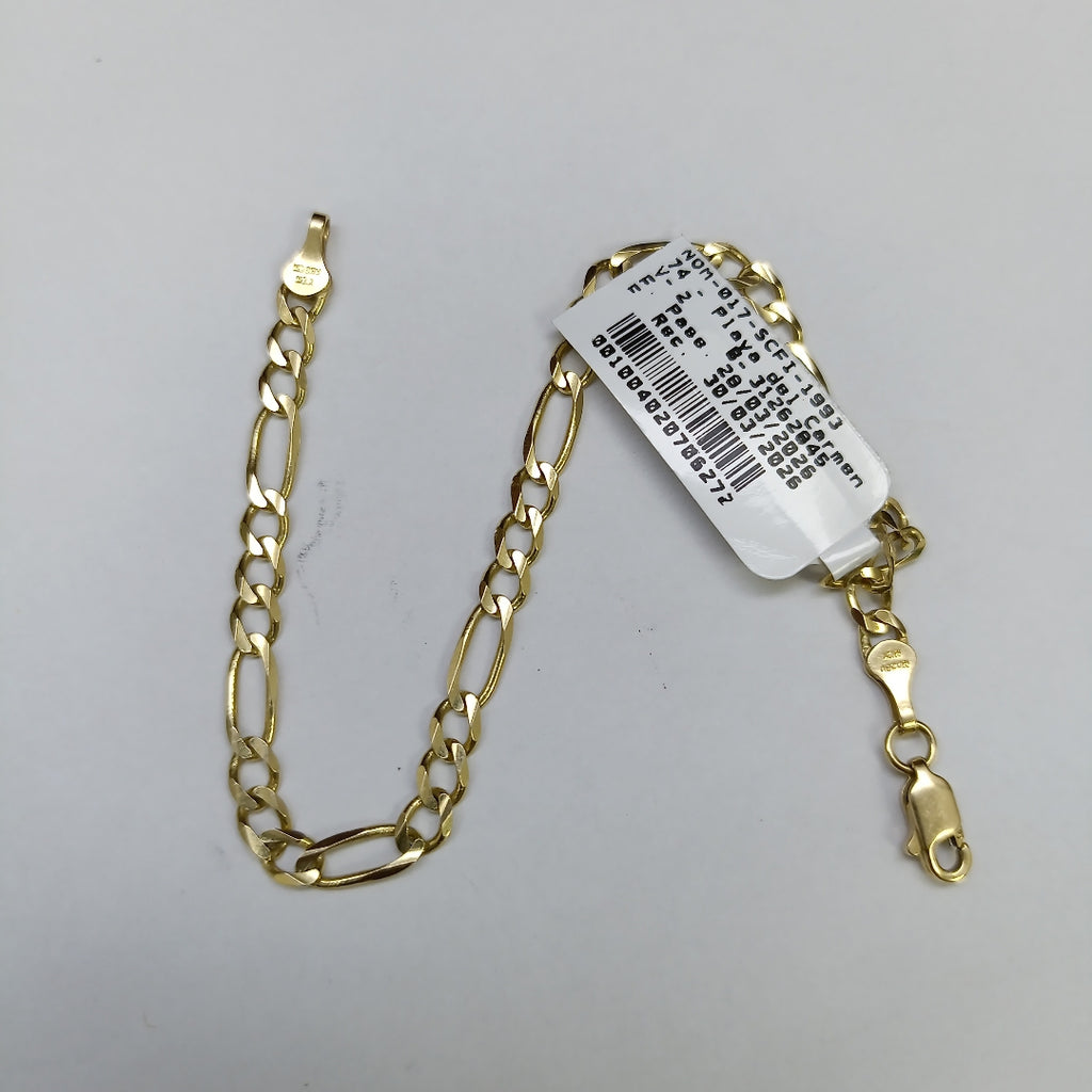 PULSERA ORO 14 K 4.9 GRMS (SEMINUEVO)