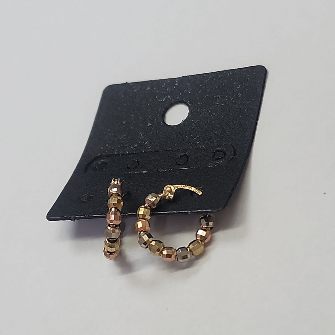 ARRACADAS PAR ORO COMBINADO 10 K 1.5 GRMS (SEMINUEVO)
