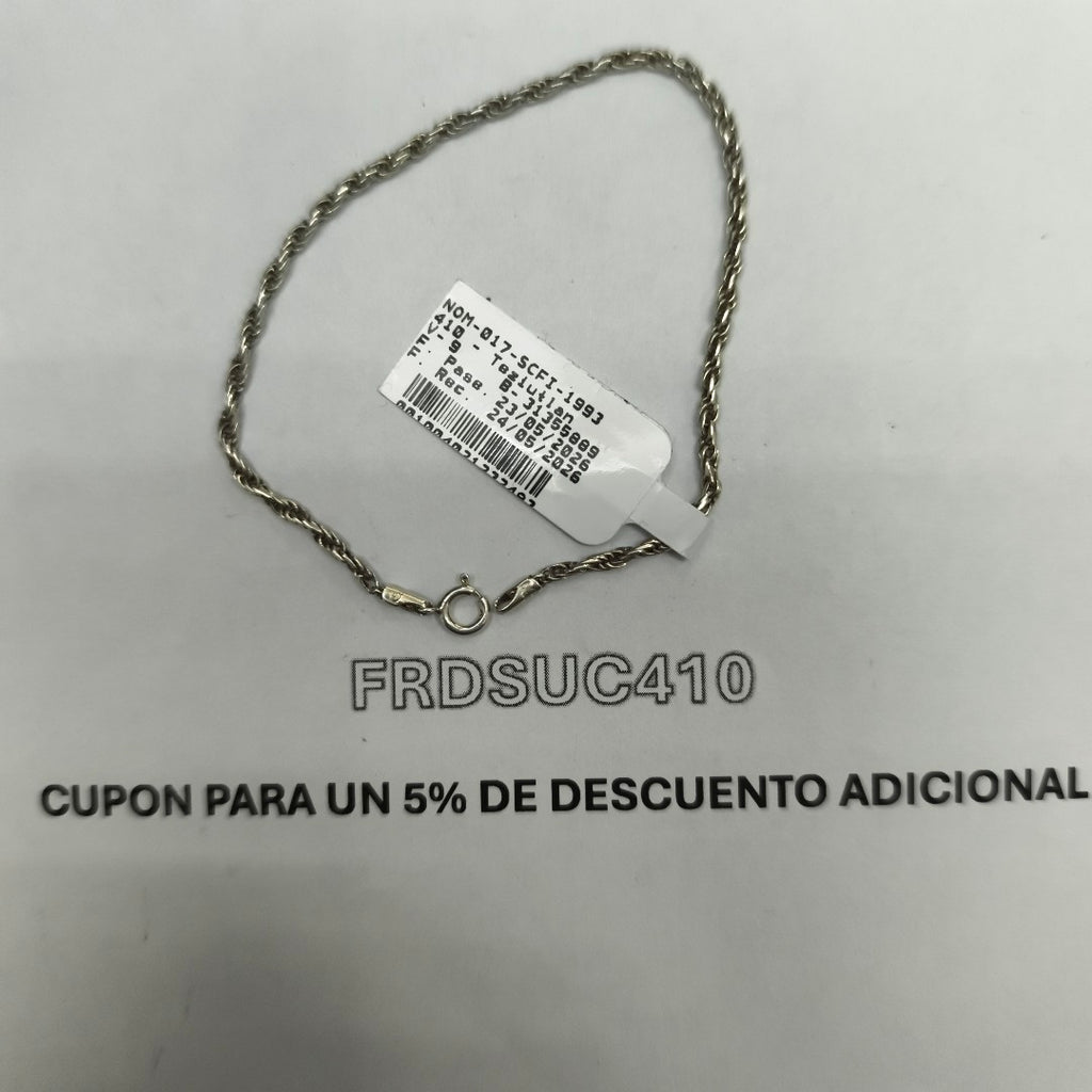 PULSERA PLATA 2.4 GRMS (SEMINUEVO)