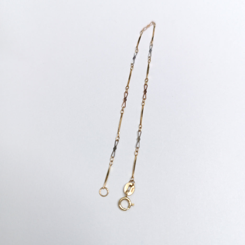 PULSERA ORO,ORO COMBINADO 14 K 0,70 GRMS (SEMINUEVO)