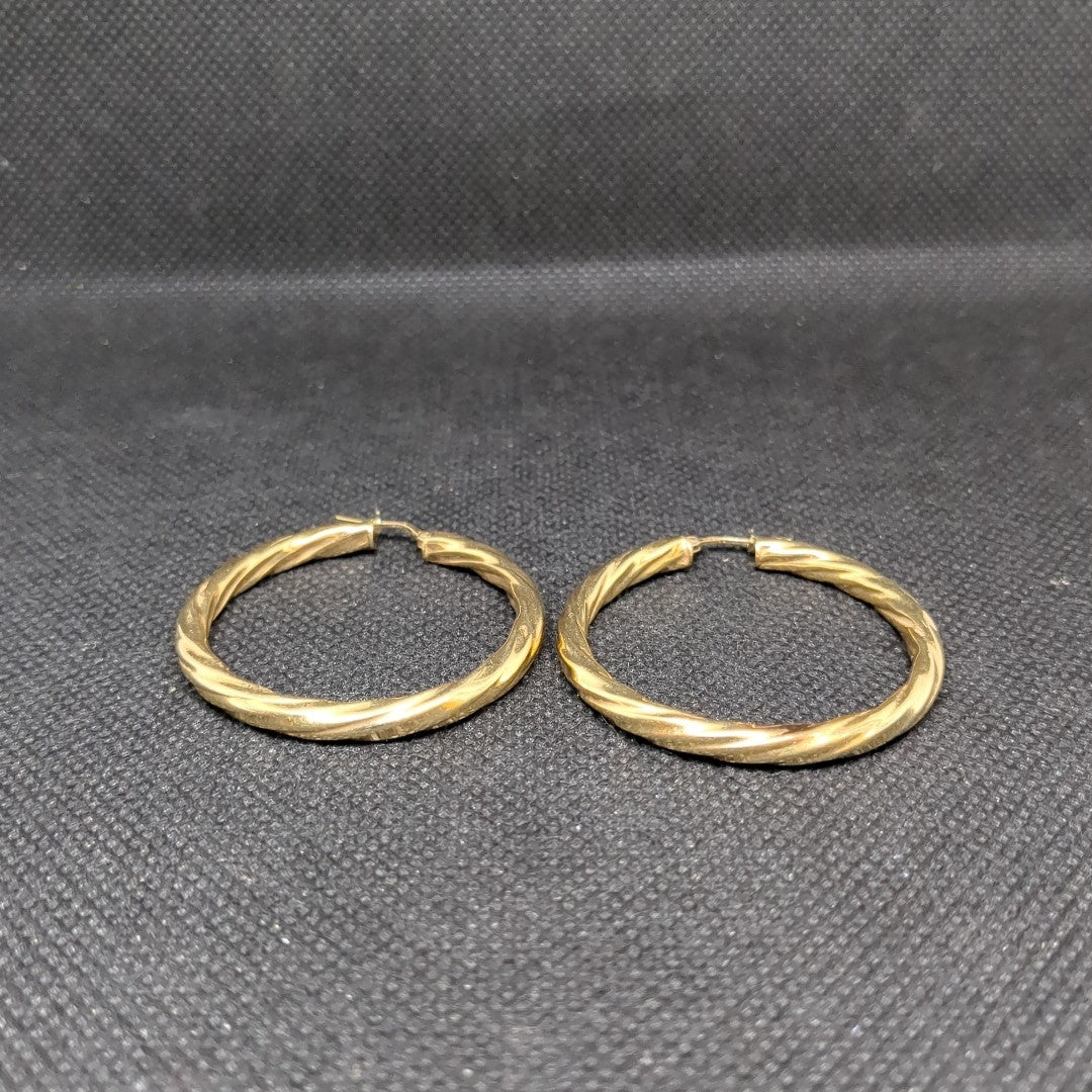 ARRACADAS PAR ORO 14 K 7,20 GRMS (SEMINUEVO)