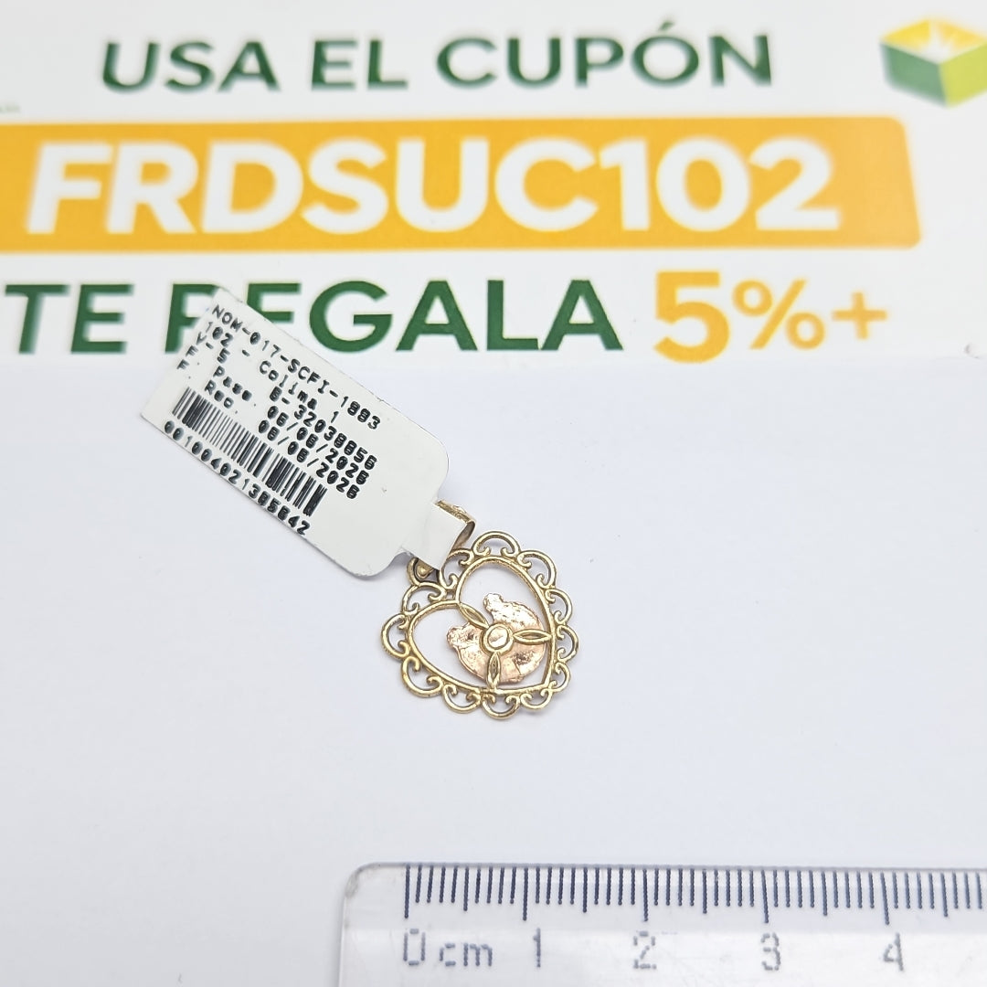 DIJE ORO COMBINADO 10 K 1,00 GRMS (SEMINUEVO)