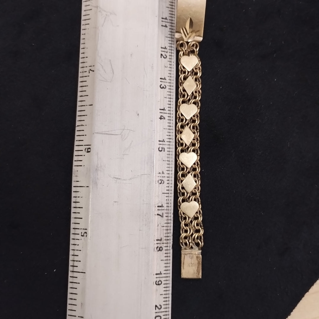 PULSERA ORO 14 K 10,70 GRMS (SEMINUEVO)
