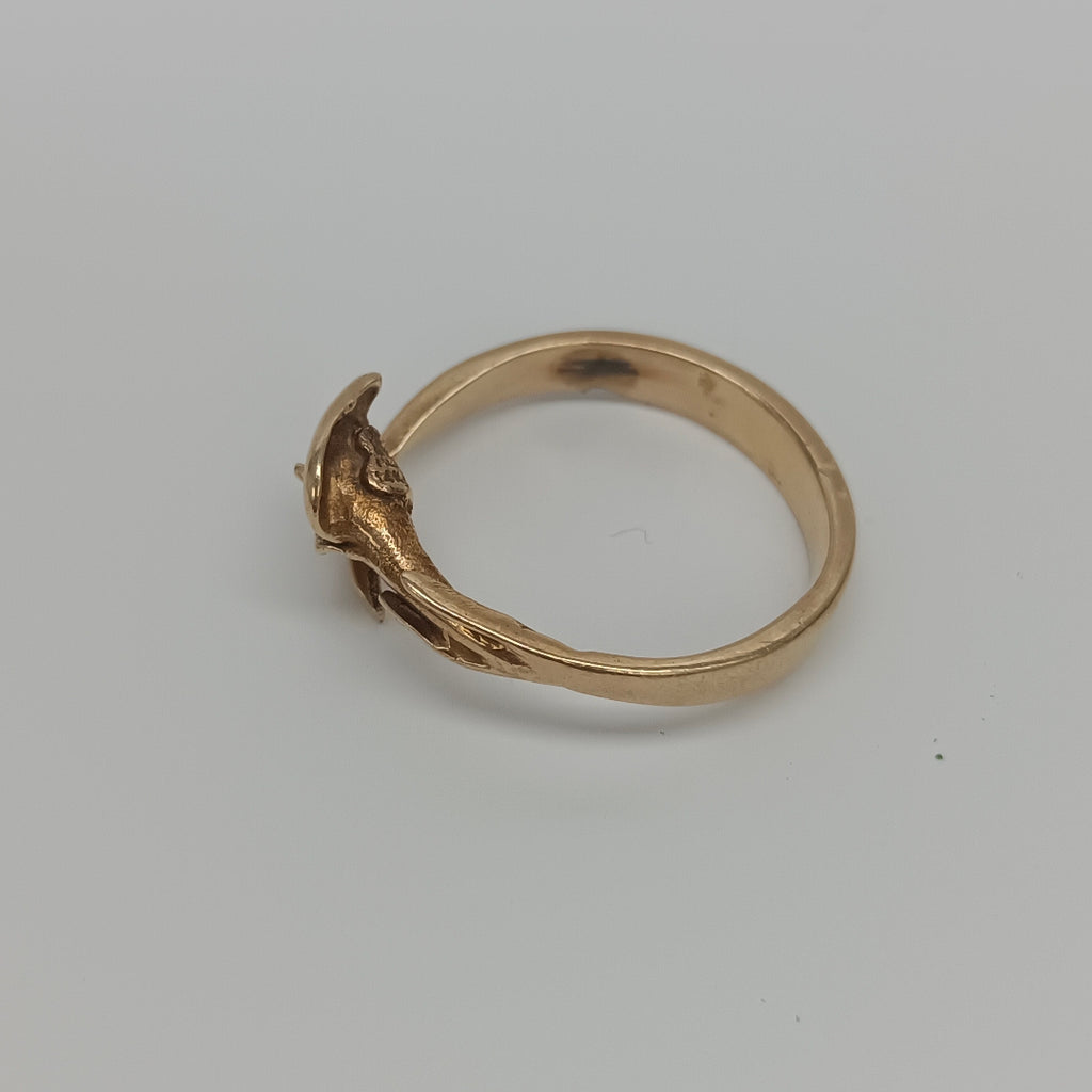 ANILLO ORO 10 K 3,60 GRMS (SEMINUEVO)