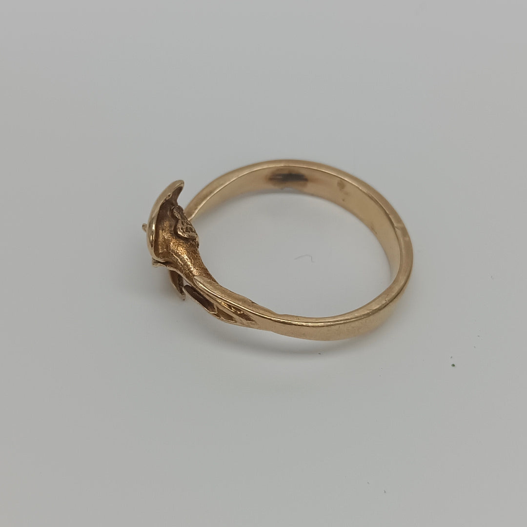 ANILLO ORO 10 K 3,60 GRMS (SEMINUEVO)