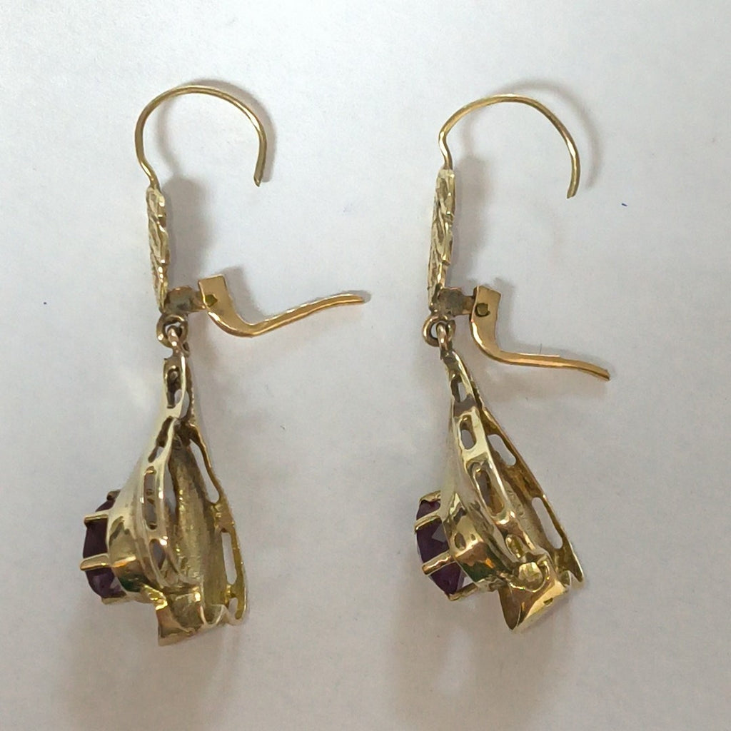 ARETES PAR ORO 10 K 4.7 GRMS (SEMINUEVO)