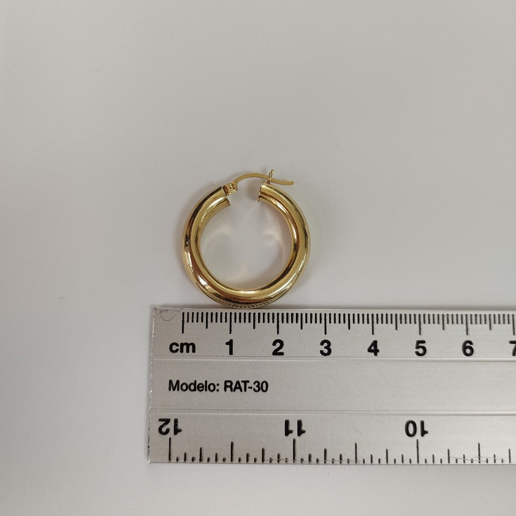 ARRACADAS PAR ORO 14 K 4.2 GRMS (SEMINUEVO)