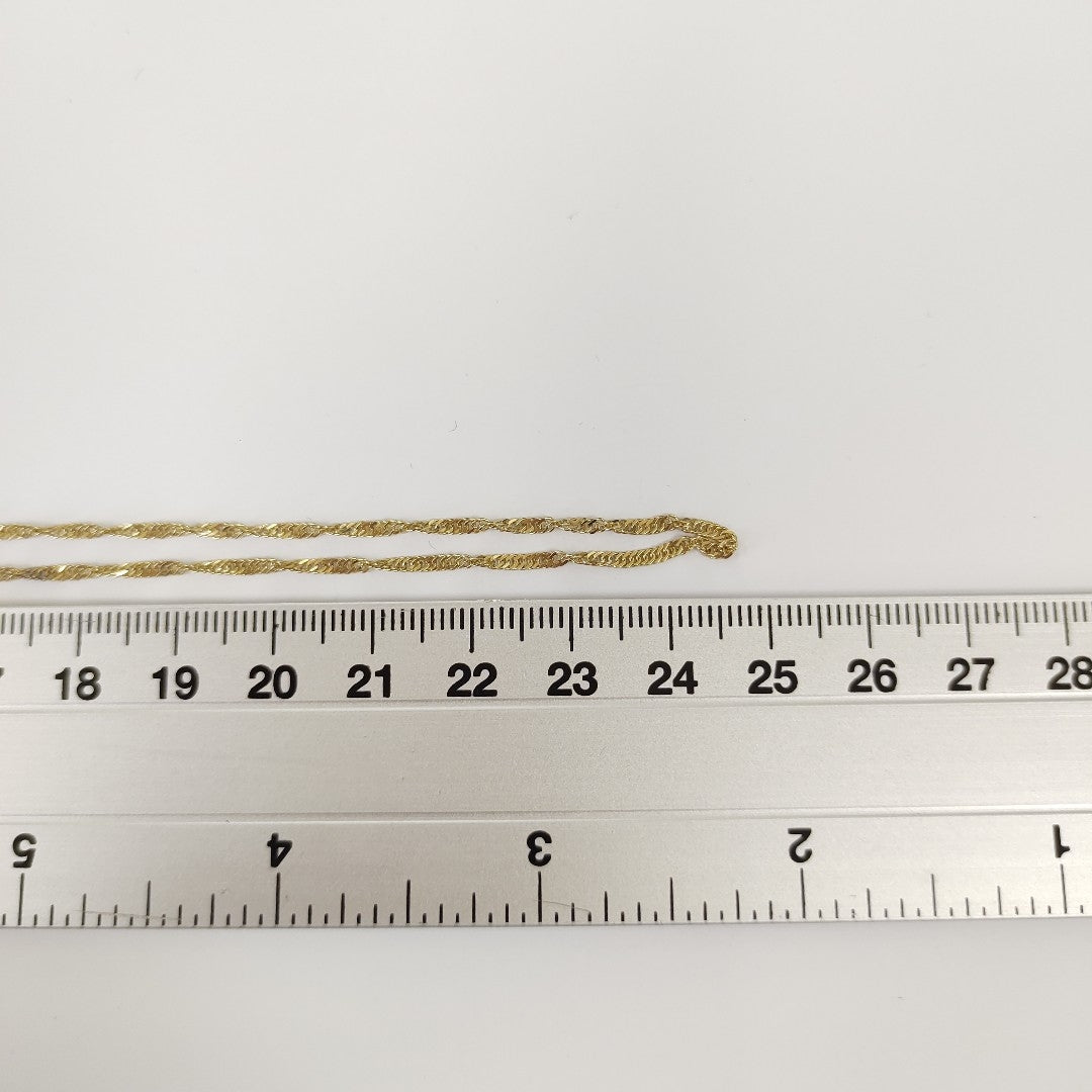 CADENA ORO 10 K 2.6 GRMS (SEMINUEVO)