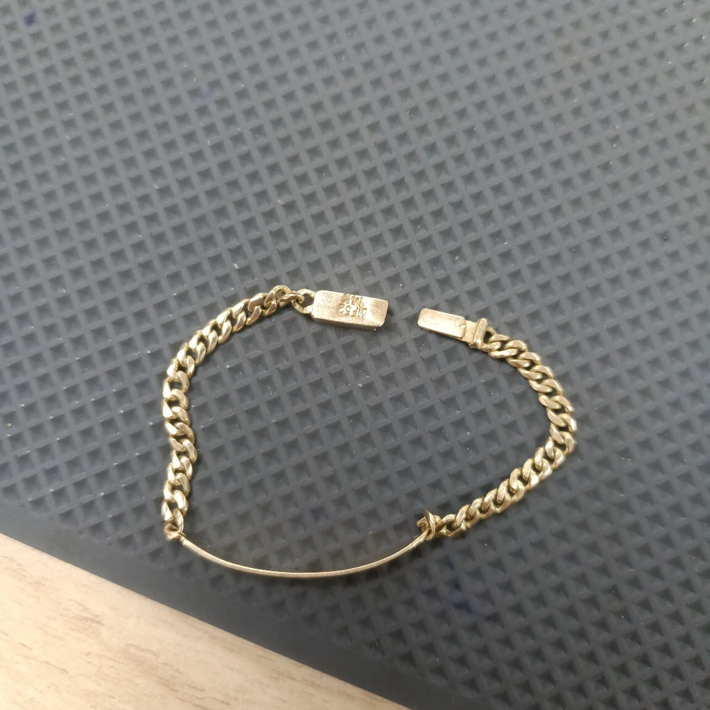 ESCLAVA ORO 14 K 4.3 GRMS (SEMINUEVO)