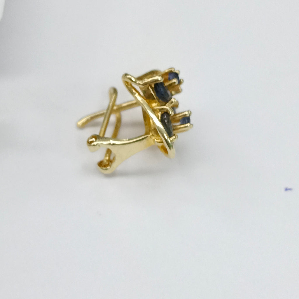 ARETES PAR ORO 14 K 3.7 GRMS (SEMINUEVO)