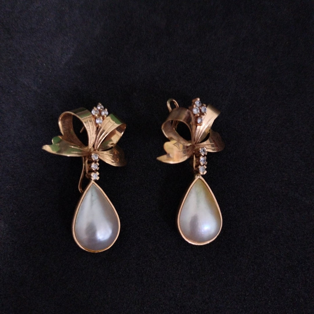 ARETES PAR ORO 14 K 12.5 GRMS (SEMINUEVO)