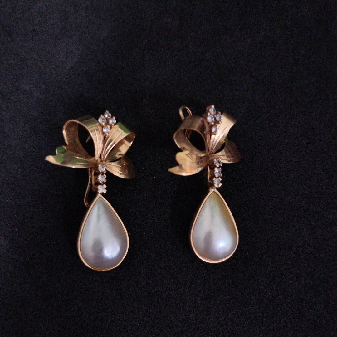ARETES PAR ORO 14 K 12.5 GRMS (SEMINUEVO)