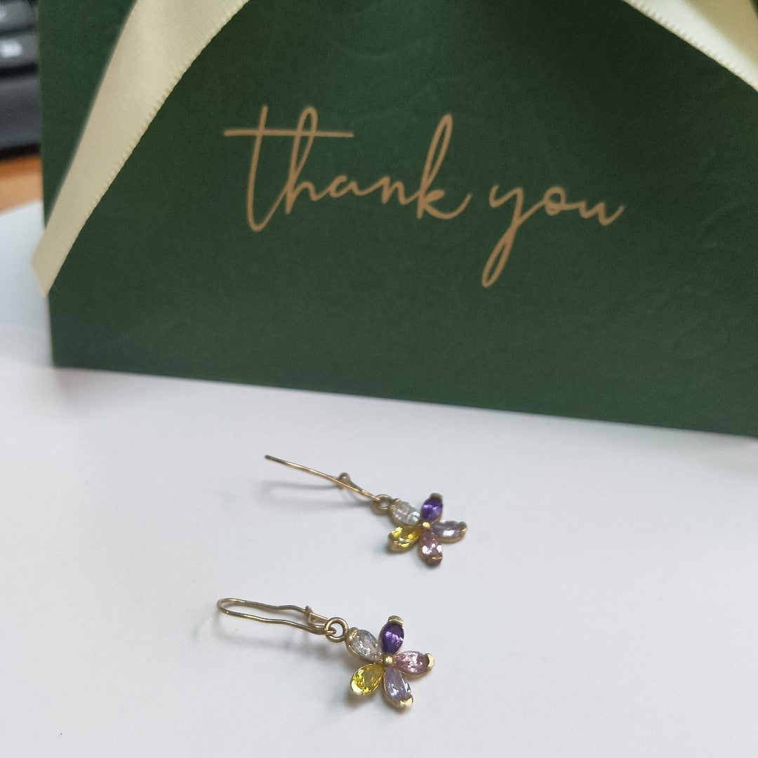 ARETES PAR ORO 10 K 2,30 GRMS (SEMINUEVO)